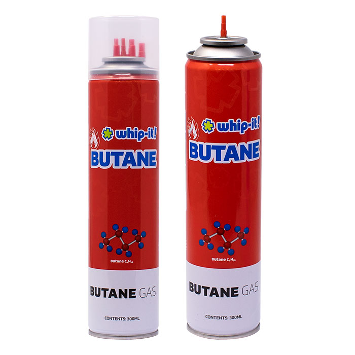 Whip-It! Butane -Ultra Refined Fuel for Lighters & Torches Display of 12