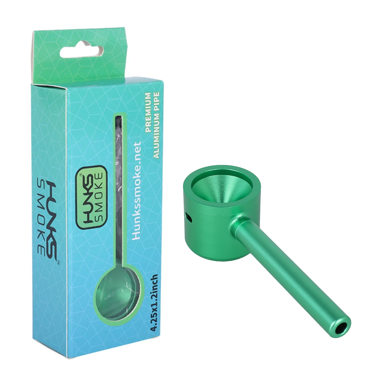 HUNKS SMOKE ALUMINUM METAL HAND PIPE [GT-02CB]