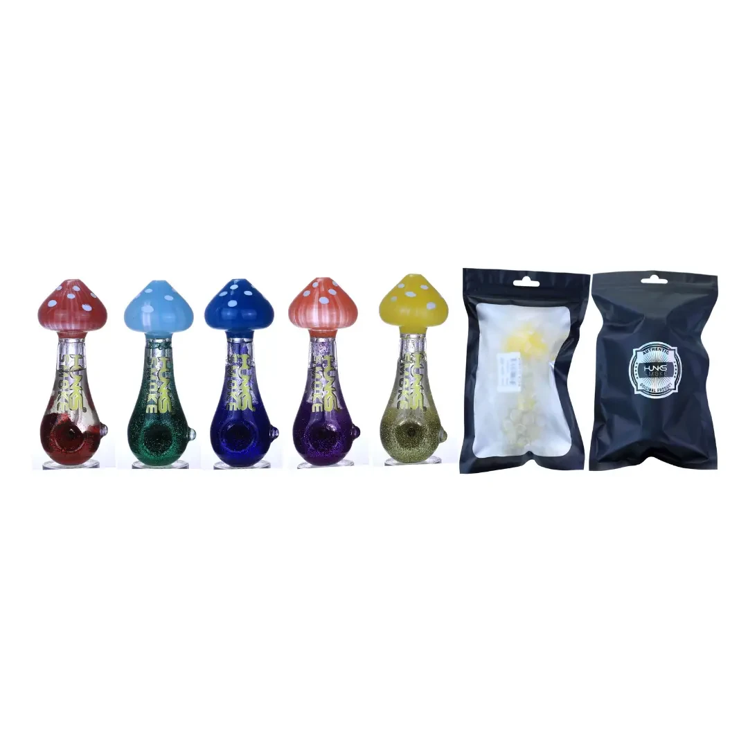 HUNKS SMOKE GLASS HAND PIPE KIT