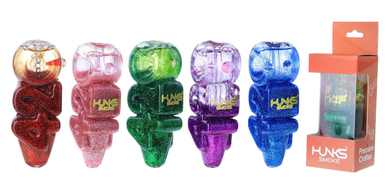 HUNKS SMOKE NOVELTY PIPE DISPLAY