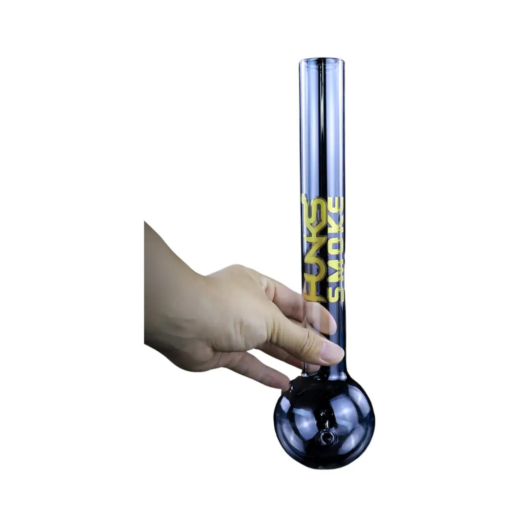 HUNKS SMOKE 4IN GLASS HAND PIPE