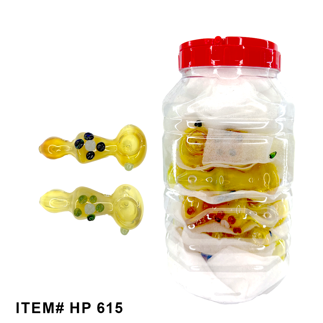 GLASS 4.5 HANDPIPE 24CT JAR [HP-415]
