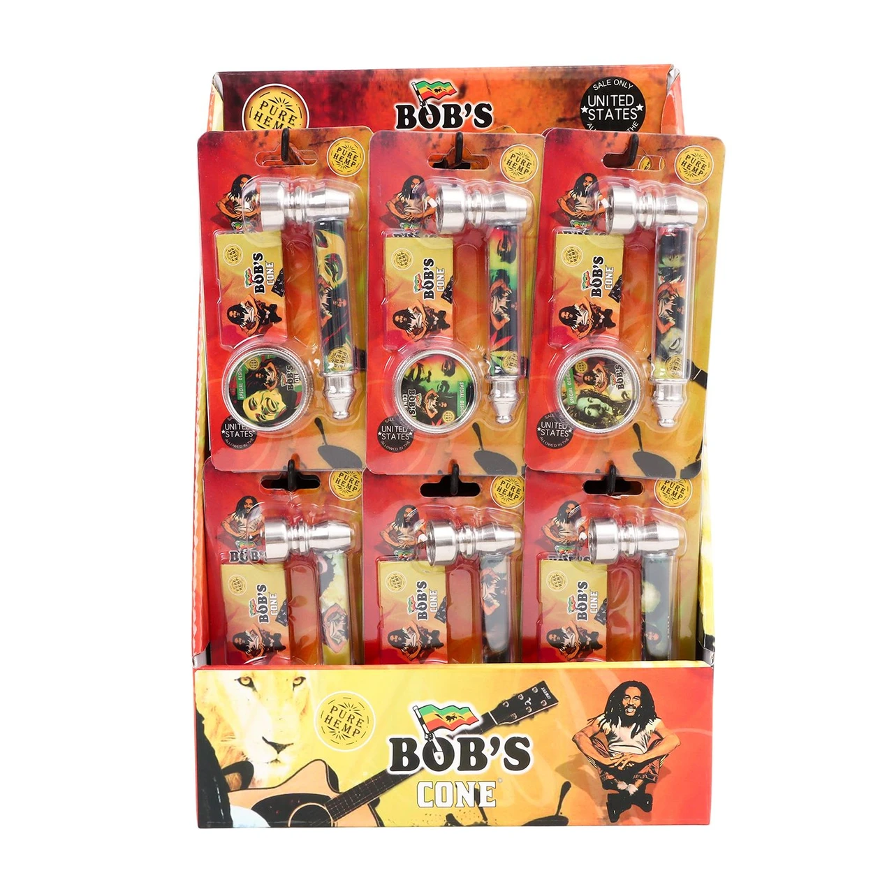 BOBS CONE SMOKING KIT 24CT DISPLAY