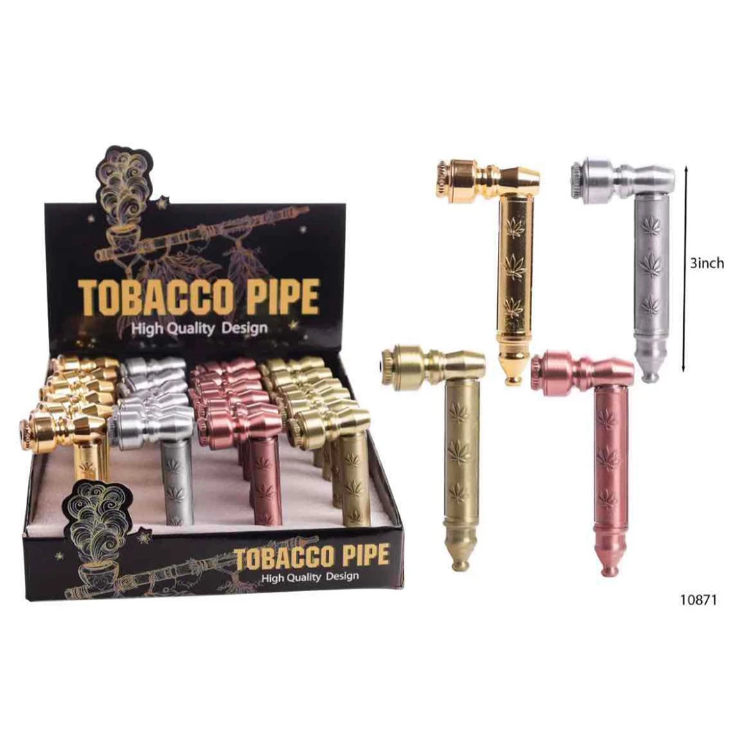GOLD CHOPPER METAL PIPE 20CT DISPLAY