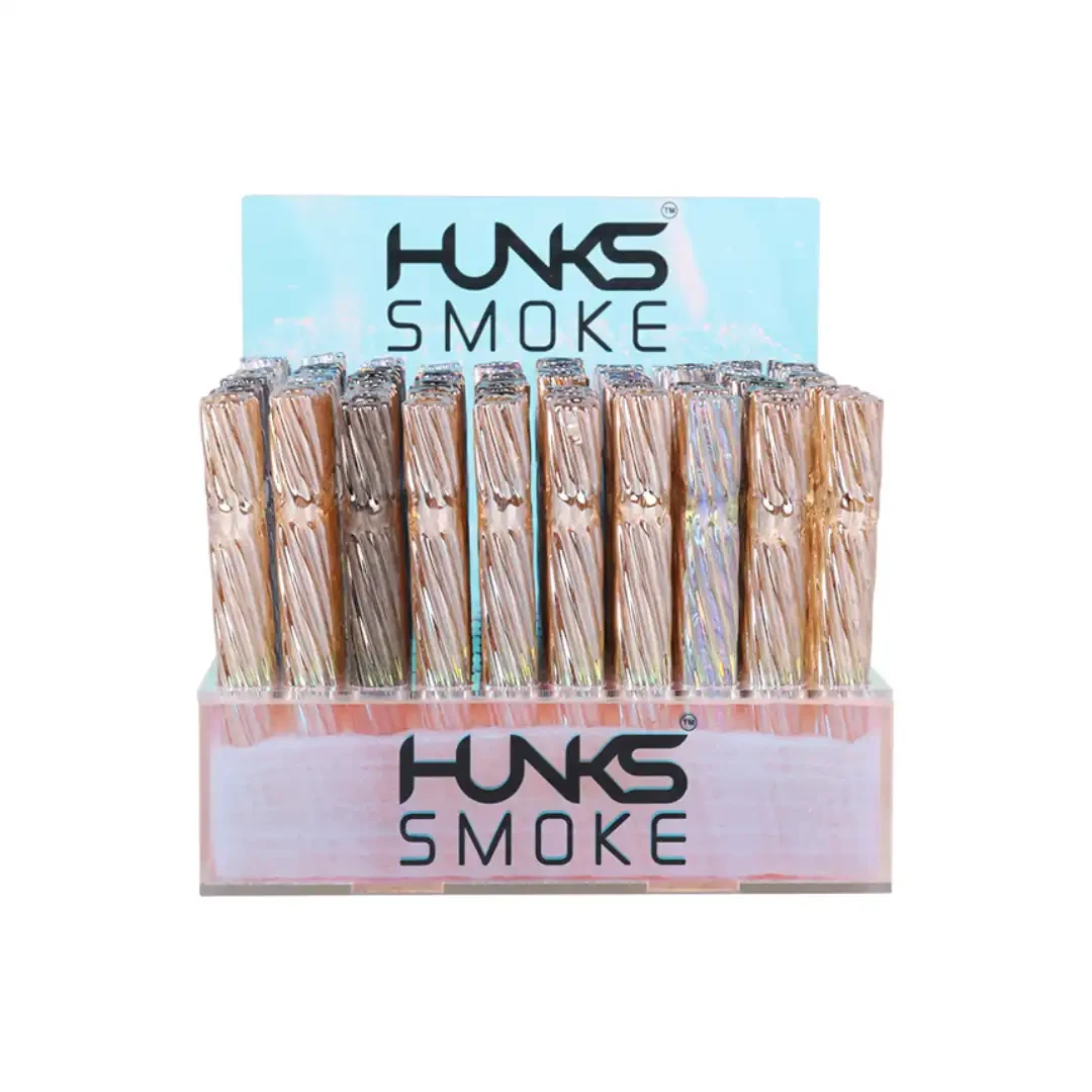 HUNKS SMOKE MINI COLOR CHILLUM SPIRAL 240CT