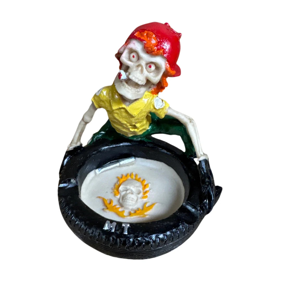 SKELETON SMOKING ASHTRAY