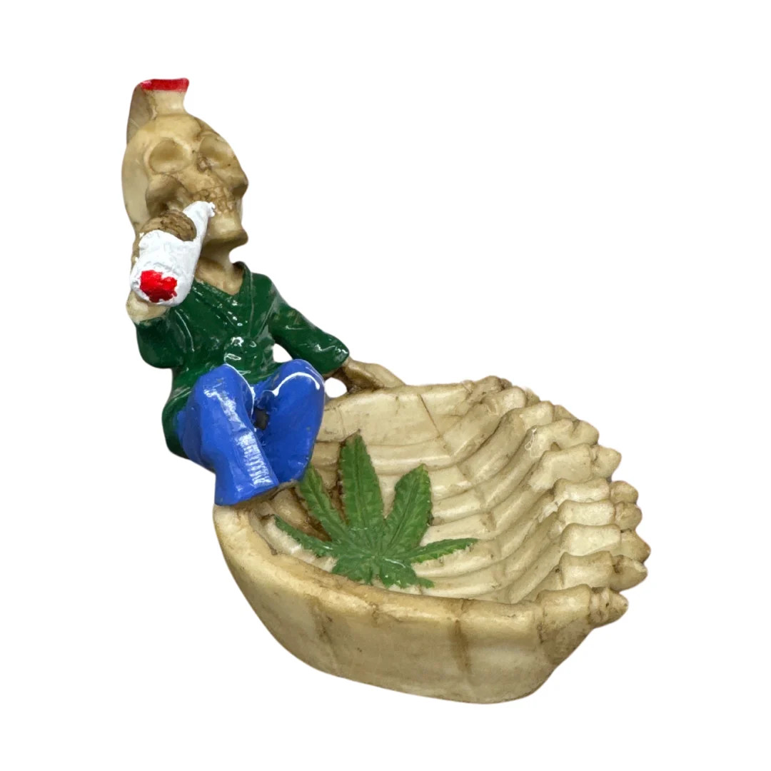 RASTA MAN ON WATERMELON ASHTRAY