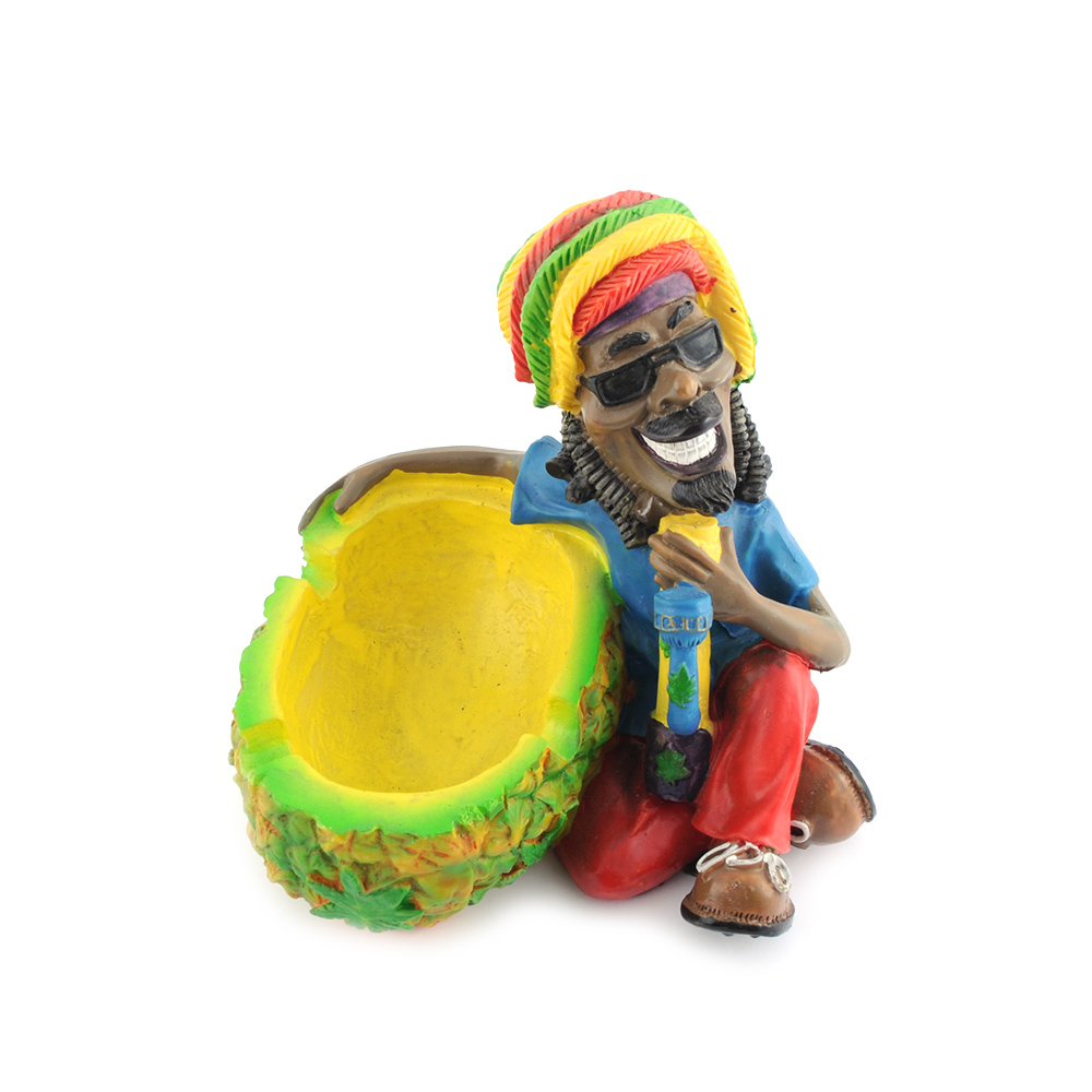 RASTA REGGAE JAMAICAN ASHTRAY