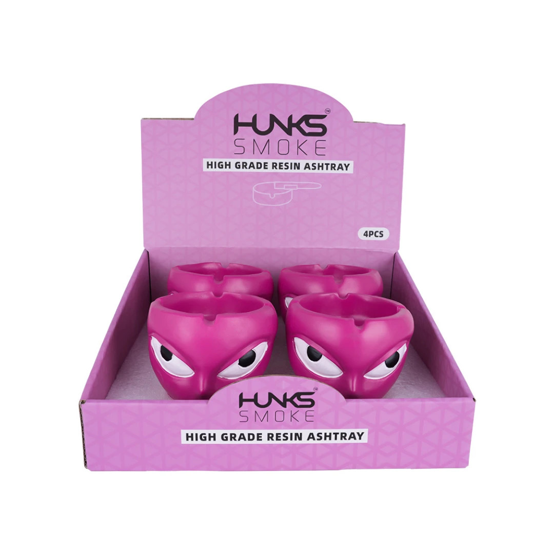 LADY HORNET RESIN ASHTRAY 4CT DISPLAY