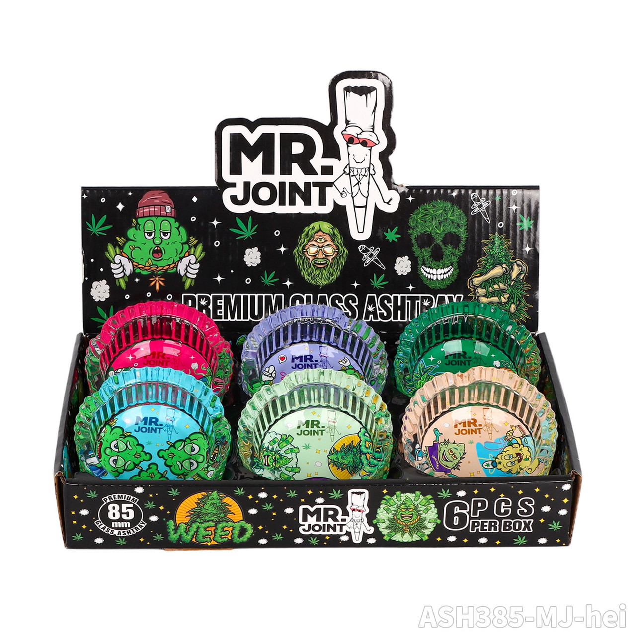 MR OG PREMIUM GLASS ASHTRAY