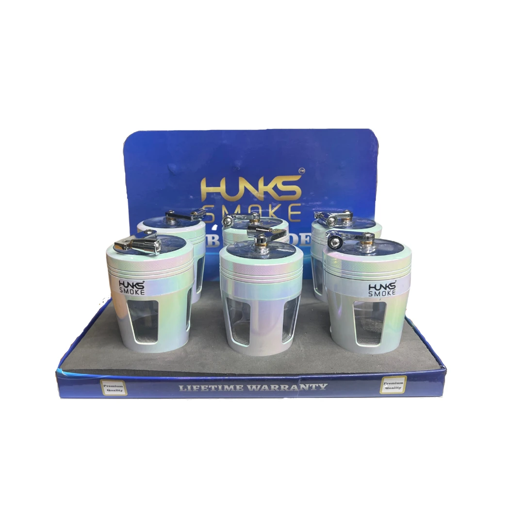 HUNKS SMOKE PREMIUM GRINDERS 6CT