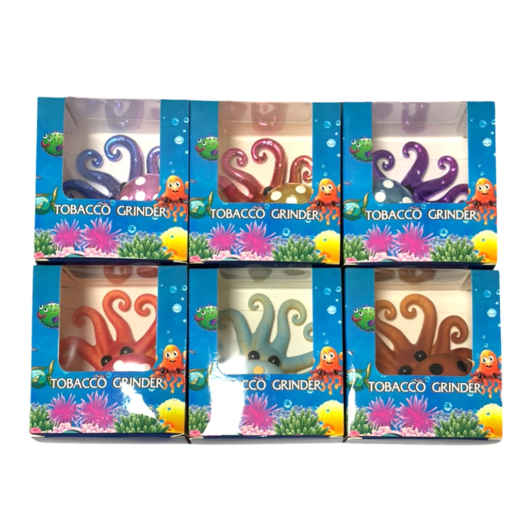 OCTOPUS TOBACCO GRINDER 9CT