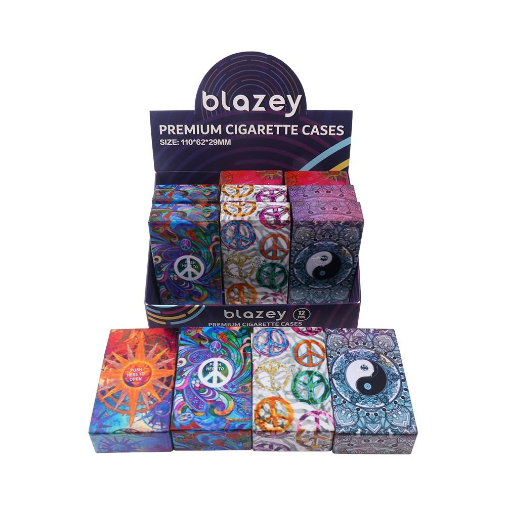 BLAZEY PREMIUM 100MM CIGARETTE CASES [GT-021GO]