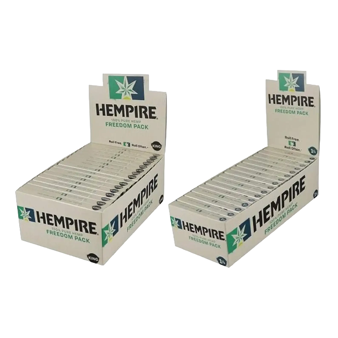 HEMPIRE FREEDOM PACK ROLLING PAPERS 25PK