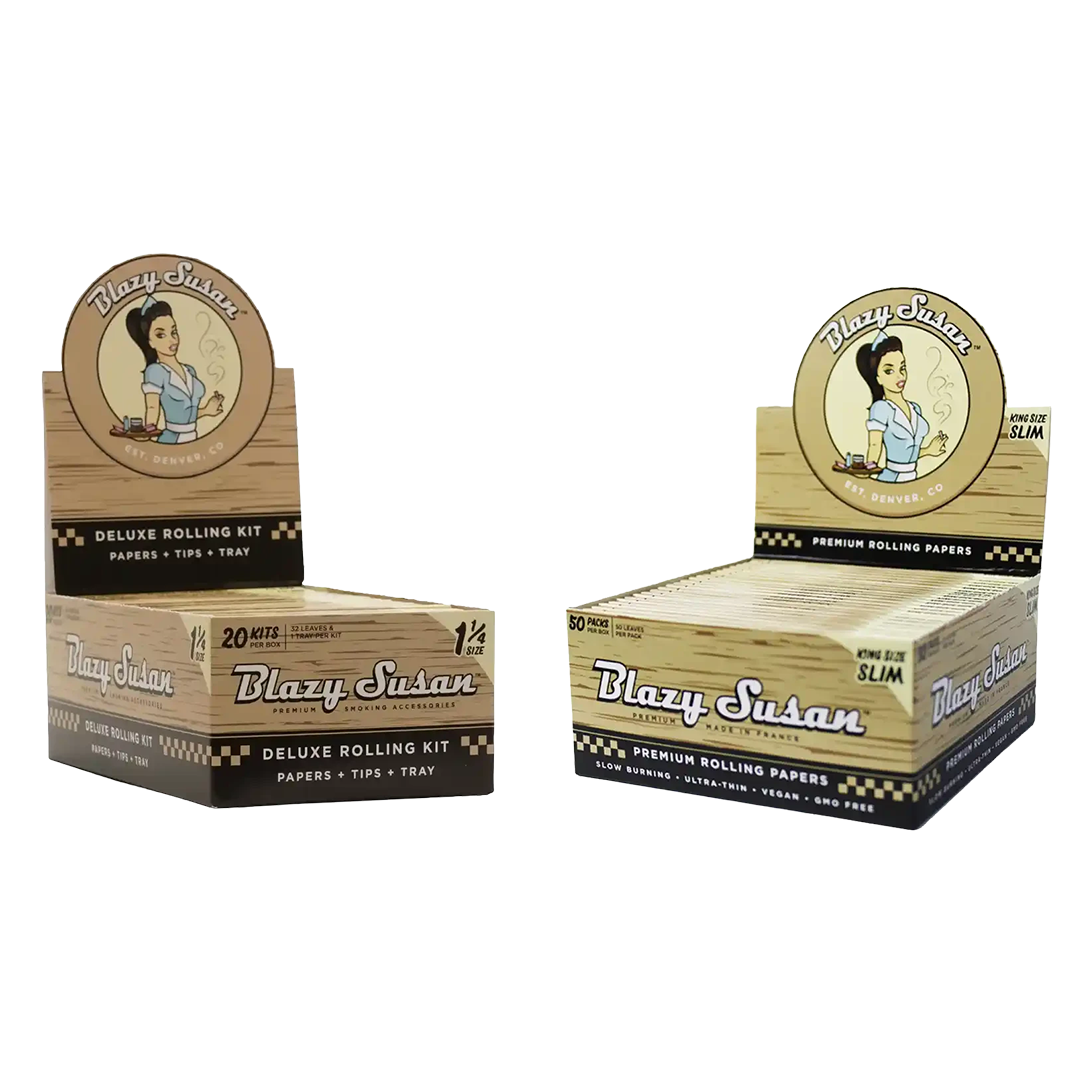 BLAZY SUSAN BROWN ROLLING KIT