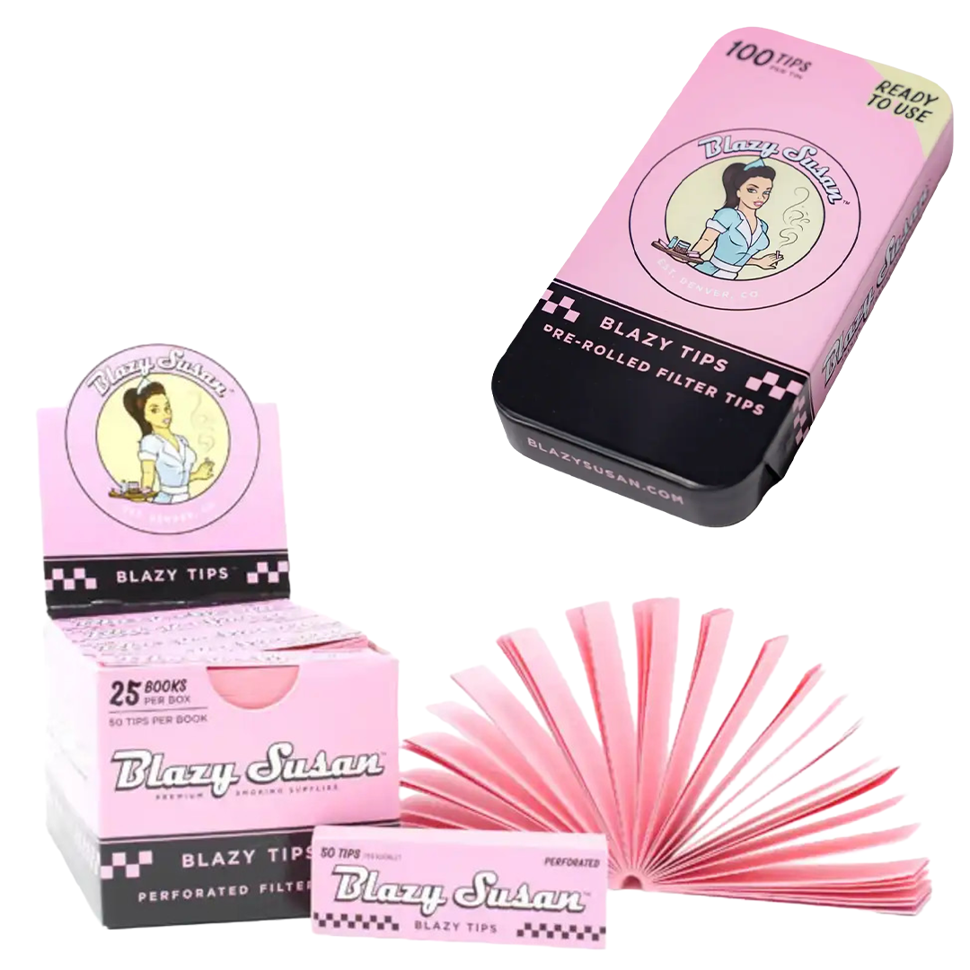 BLAZY SUSAN PINK FILTER TIPS