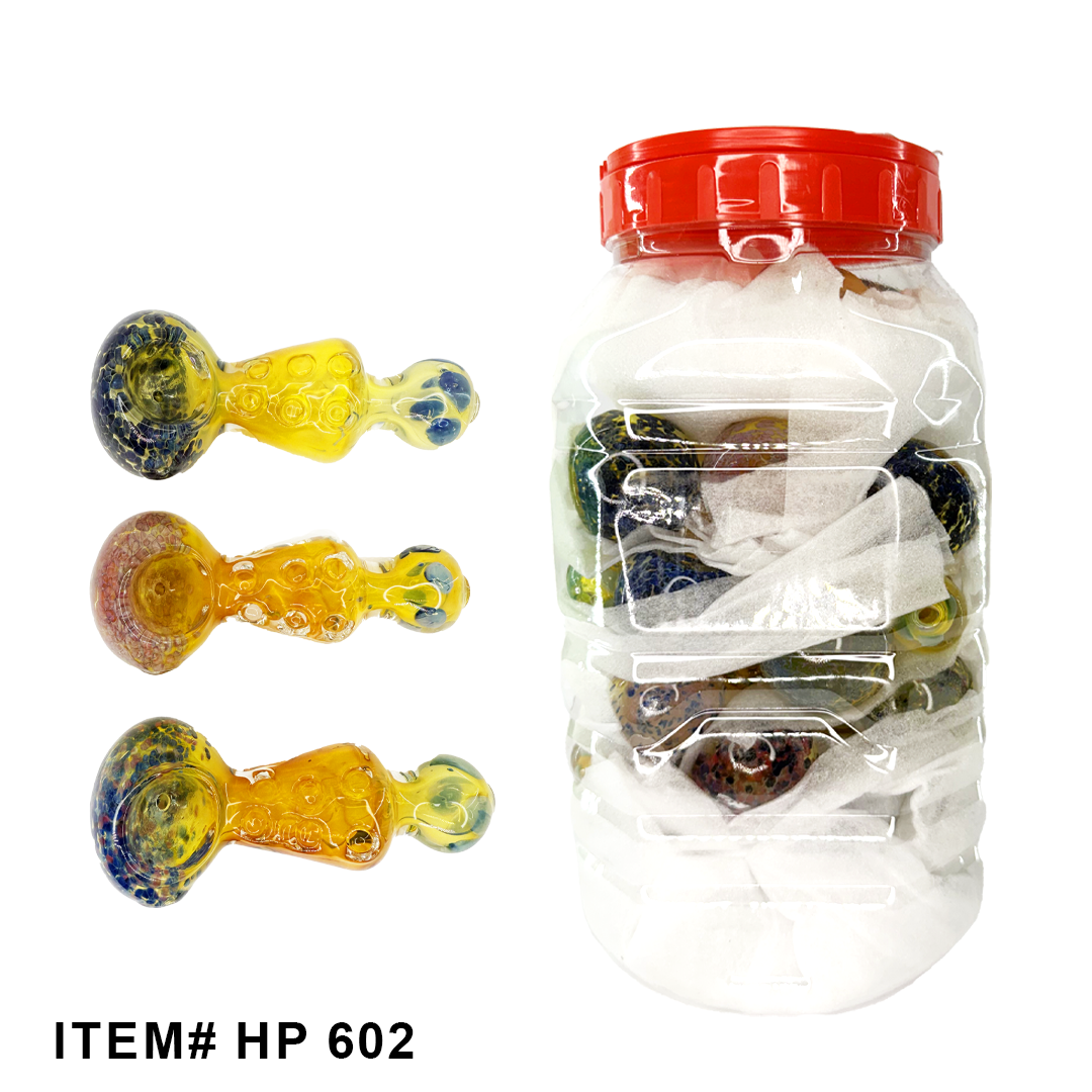GLASS 4.5 HANDPIPE 24CT JAR [HP-402]