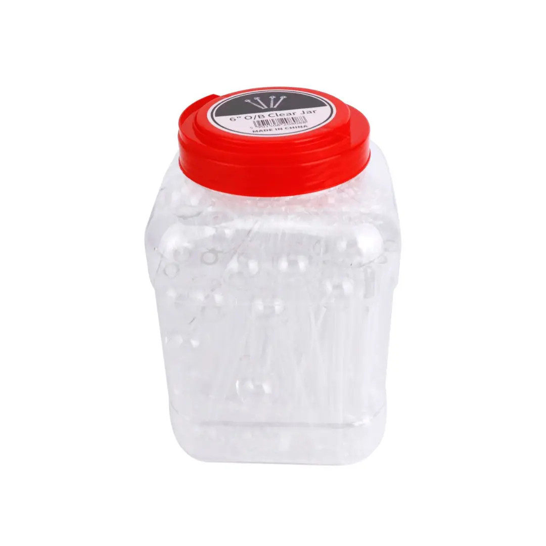 4IN CLEAR OIL BURNER JAR 30CT