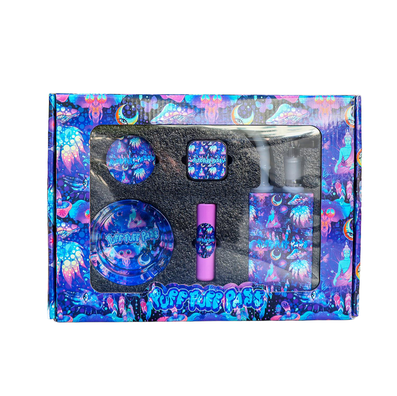 PUFF PUFF PASS 5PC SMOKING SET [SET585-PPP]