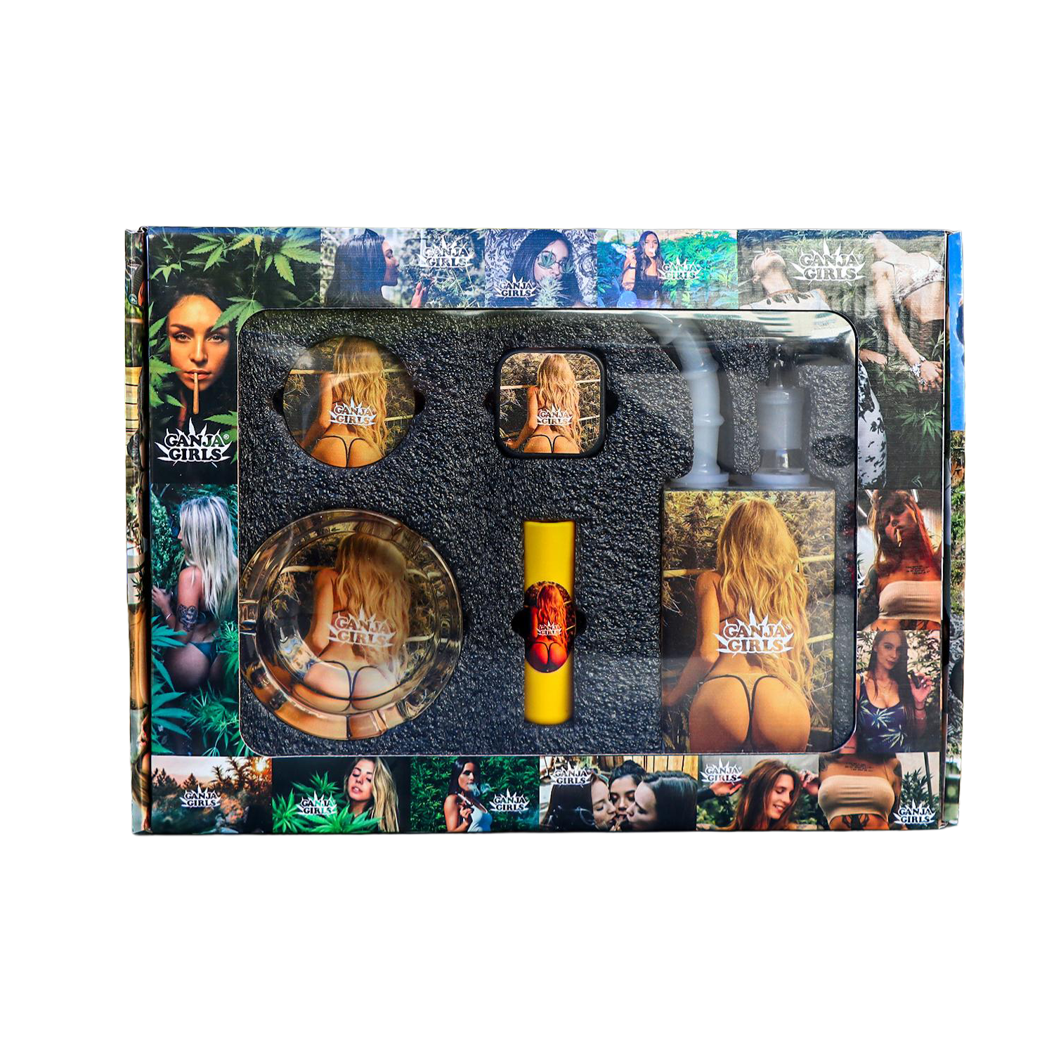 GANJA GIRLS 5PC SMOKING SET [SET585-GG]