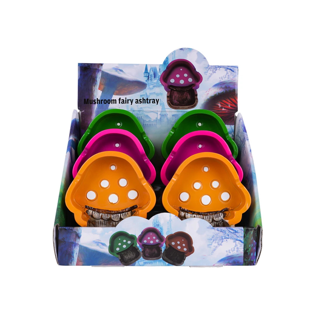 HUNKS SMOKE RESIN ASHTRAY 6CT