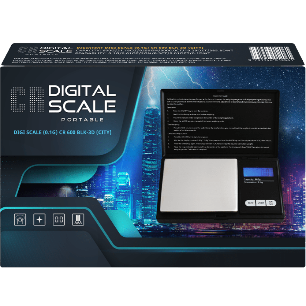 DIGITAL SCALE TOUCHSCREEN
