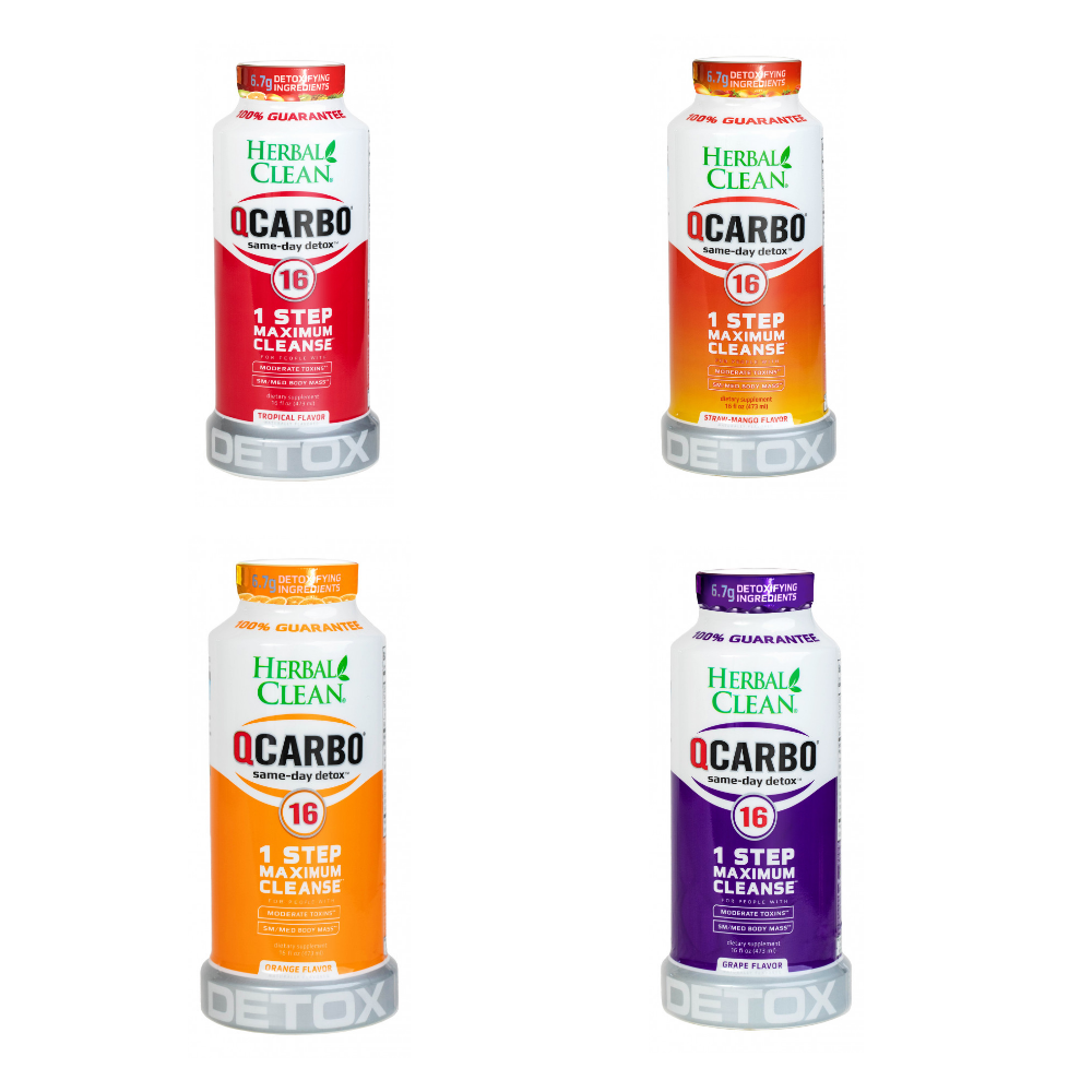 Q CARBO DETOX DRINK 16OZ