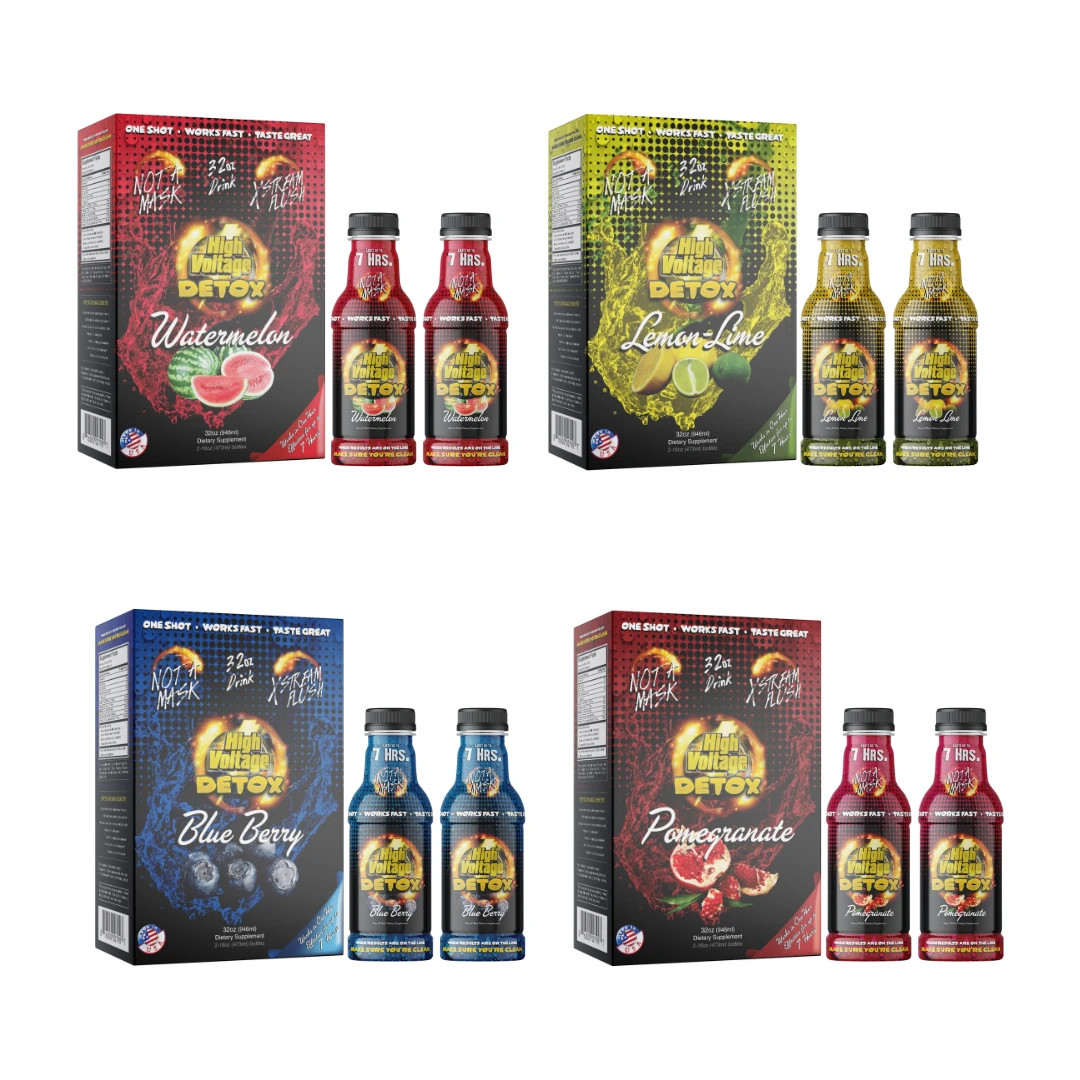 HIGH VOLTAGE DETOX DRINK 32OZ