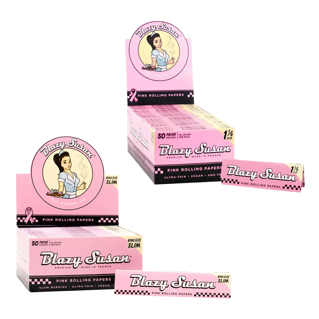 BLAZY SUSAN PINK ROLLING PAPER