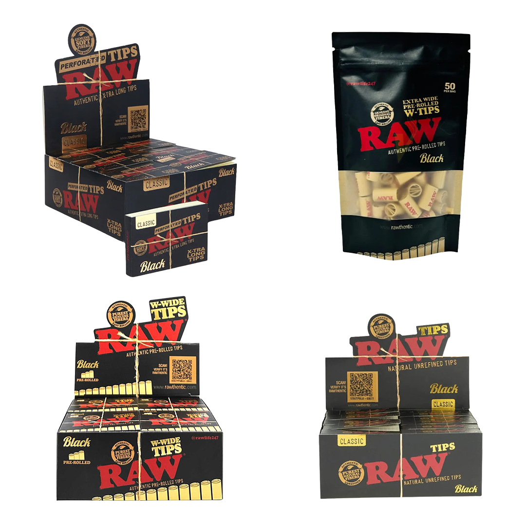 RAW BLACK TIPS