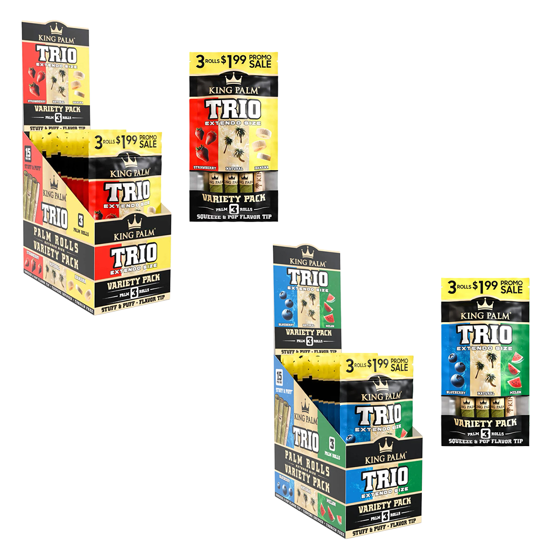 KING PALM MINI TERP ROLLIES 5CT